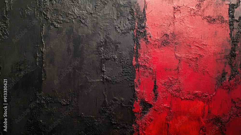 Poster textured black and red abstract background. ideal for adding a dramatic and powerful feel to your de