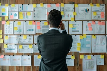 Manager organizing workflow and delegating tasks for efficient project management