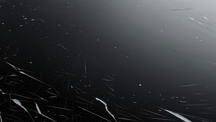 Fototapeta premium Solid Black Surface with Visible White Scratches and Small Imperfections