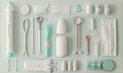 background wallpaper doctor tool equipment healthcare service Generate AI