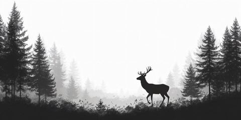 deer in the forest