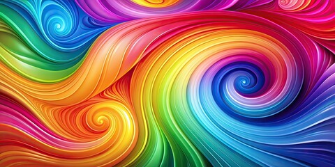 Fototapeta premium Abstract colorful background with vibrant swirls and gradients , vibrant, abstract, colorful, background, swirls