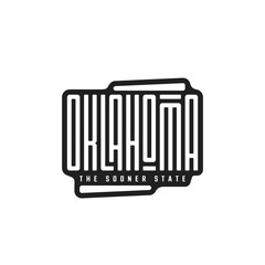 A Sticker of Oklahoma