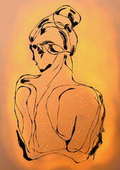 silhouette of a person
