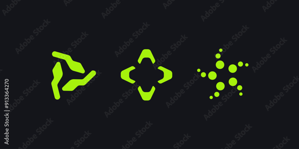 Aufkleber retro futuristic elements asset. y2k style acid abstract graphic geometric symbols and objects. 2000