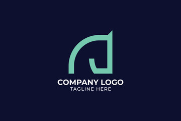 Elegant horse logo icons. Royal stallion symbol design, Abstract creative geometric logo horse head