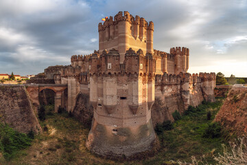 Castillo mudejar de Coca, Segovia