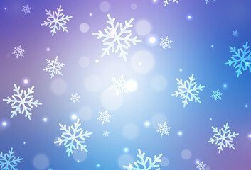 Light Pink, Blue vector template in carnival style.