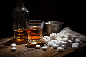 drug abuse, stop addiction of alcohol 