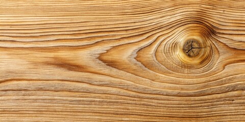 Fototapeta premium A close-up photo of natural wood texture with visible grains and knots , organic, nature, texture, pattern, background