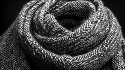 texture of a gray shirt fabric background. The chaotic pattern of wrinkles and folds creates a dynamic and intriguing visual effect, symbolizing complexity and subtle elegance