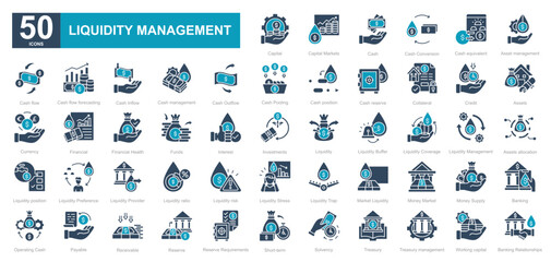 Liquidity Management iconset