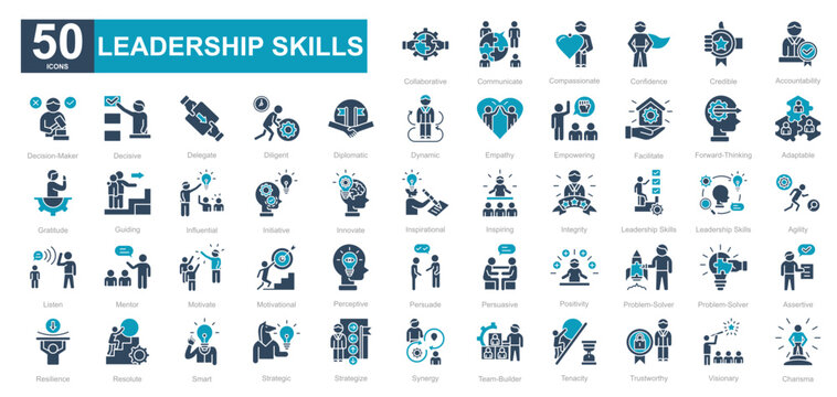 Leadership Skills iconset