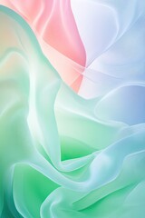 Obraz premium Abstract green, pink, and blue fabric background.