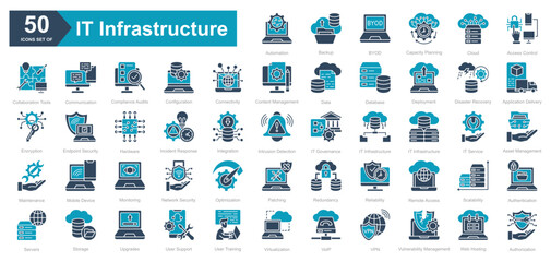 IT Infrastructure iconset