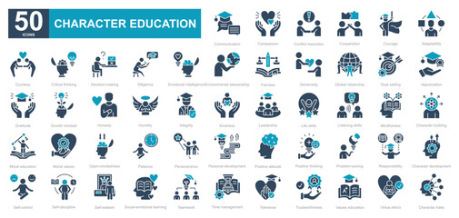 Character Education iconset