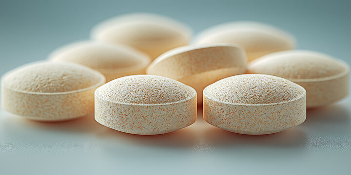 Rohypnol tablet, closeup