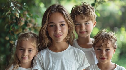 Vibrant Family Portrait