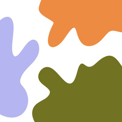 Abstract Shapes Decoration Background