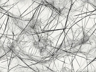 Obraz premium abstract wireframe Crazy sketch random pattern. Creative chaos variety. Modern art drawing painting