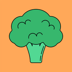Broccoli Illustration
