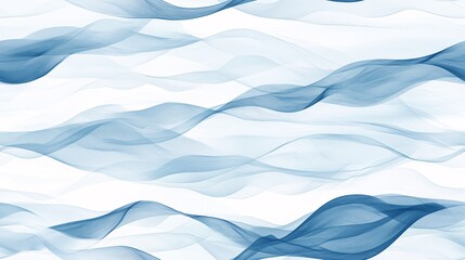 This pattern showcases a deep sea atmosphere with gentle waves and soft seaweed, illustrated in a minimalistic style. The subtle underwater hues enhance the serene and tranquil feel of the design.