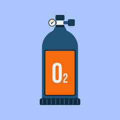 Oxygen Tube Illustration