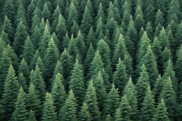 forest trees green nature woodland pine dense natural foliage outdoors vegetation evergreen landscape wilderness scenic wild 