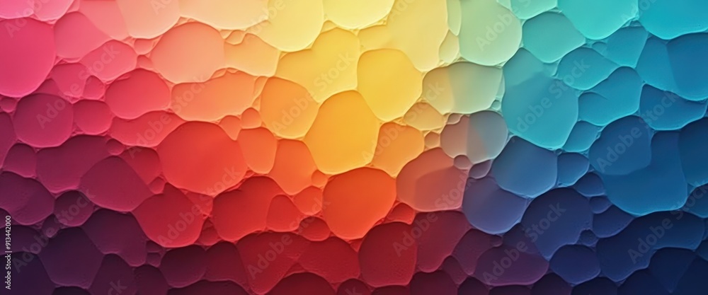 Poster abstract colorful background with 3d effect.