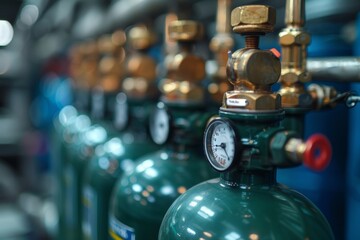 Split air conditioner refueling  green freon gas cylinder for efficient cooling equipment