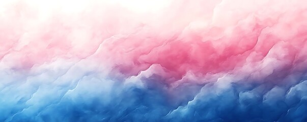 Fototapeta premium Abstract Watercolor Background in Pink and Blue Colors