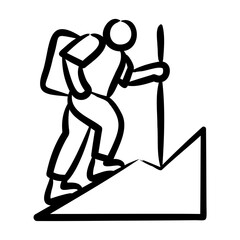 Hiking Icon