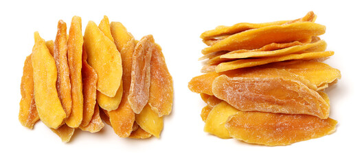 Mango. dry mango on the background