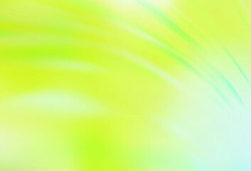 Light Green vector blurred template.