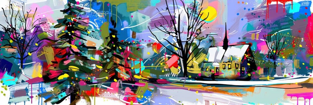 Christmas --ar 3:1 --sref 119 Job ID: e8b1312c-2948-4064-8f83-db2189f5369d