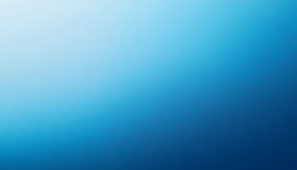 Obraz premium A smooth gradient background transitioning from light to dark blue, creating a calming and serene atmosphere.