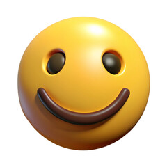 Fototapeta premium Smile face Emoji emoticon symbol