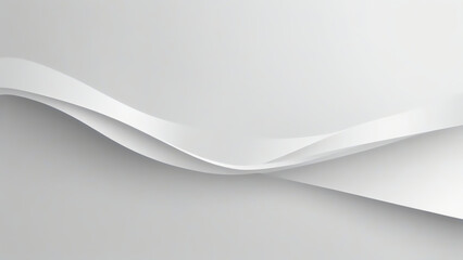 Obraz premium High-Resolution White Abstract Digital Background with Minimalist Design