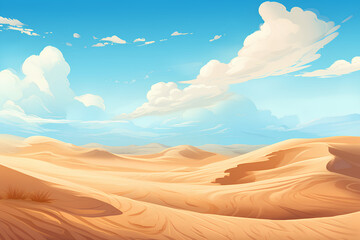 Naklejka premium Beach Sand Dune Background for Summer