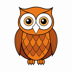 Owl on a branch isolated on white, owl vector illustration, bird on a branch vector art, owl silhouette, bird vector icon, owl on a branch vector, eps, owl on a branch cartoon