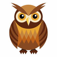 Owl on a branch isolated on white, owl vector illustration, bird on a branch vector art, owl silhouette, bird vector icon, owl on a branch vector, eps, owl on a branch cartoon