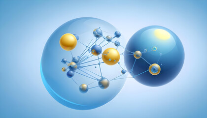 abstract background medical health hospital clinic molecule chromosome 15