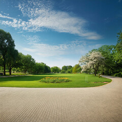 날씨좋은 날의 공원