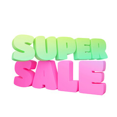 green pink super sale 3d illustration
