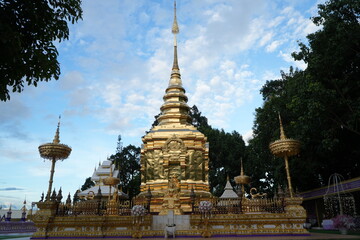 Naklejka premium Wat Phra That Doi Wao