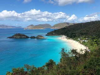 Obraz premium St John US Virgin Islands Caribbean beach