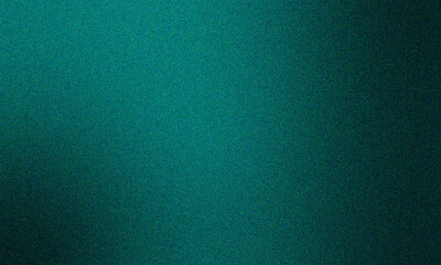 Deep Jungle green grainy noise texture abstract background,color gradient,bokeh,rough,perfect for banner poster wallpaper
