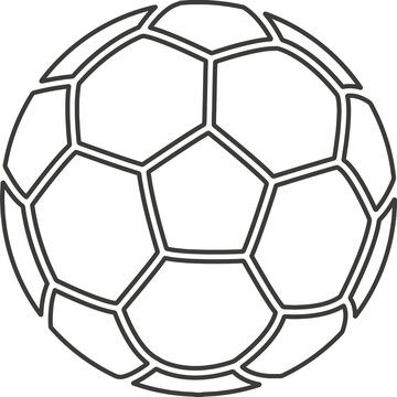 Soccer Ball Icon Illustration