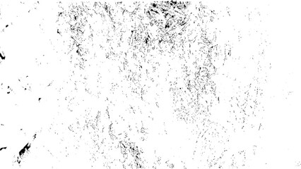 Grunge dirty texture background overlay. Abstract monochrome background. Black and white texture pattern with ink spots, cracks, stains. for printing and design. Vector illustration.