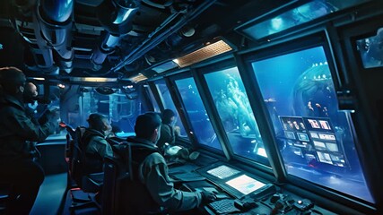 Bridge of a Modern Ship